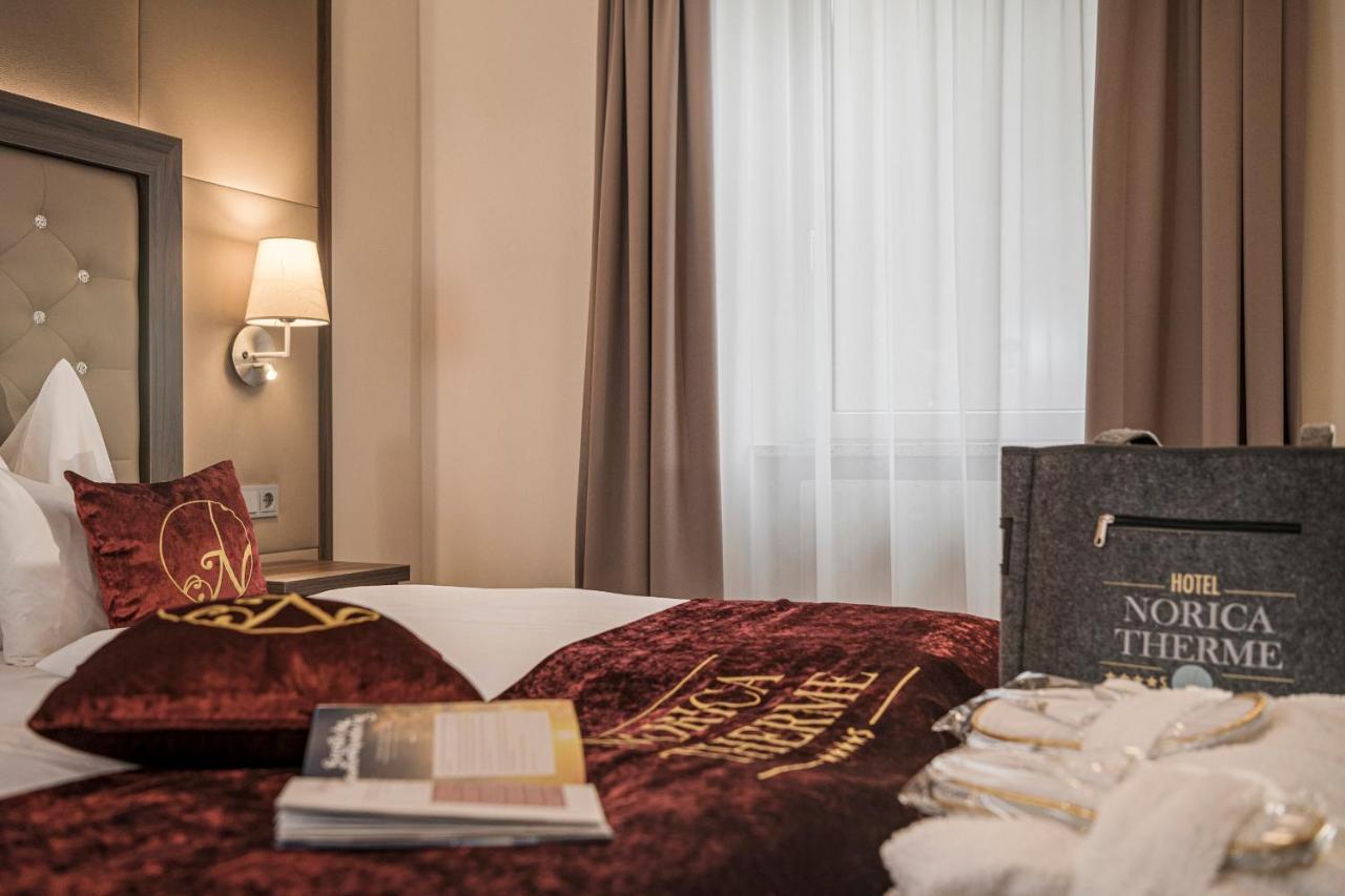 Hotel Norica - Thermenhotels Gastein Mit Dem Bademantel Direkt In Die Therme باد هوفغاستين المظهر الخارجي الصورة