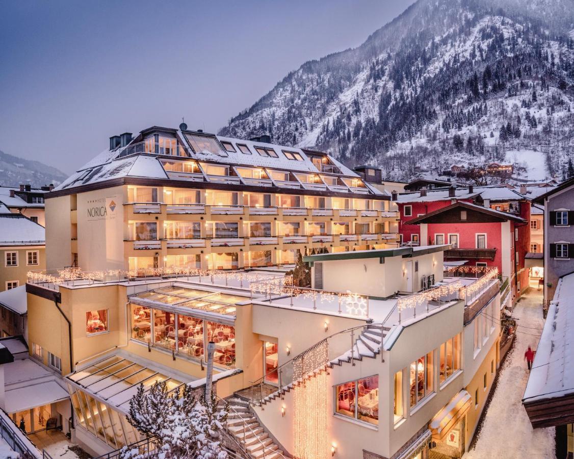 Hotel Norica - Thermenhotels Gastein Mit Dem Bademantel Direkt In Die Therme باد هوفغاستين المظهر الخارجي الصورة